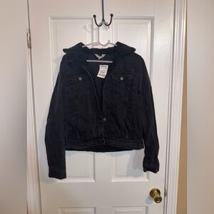 Marshall black jean jacket. Never worn.